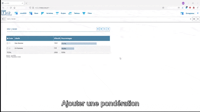 Pondération